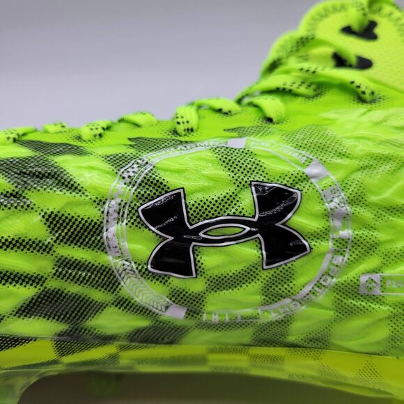 Under Armour Football Cleats Mens 12 Green Spotlight Clone MC LE 3026336-300 - Picture 13 of 16